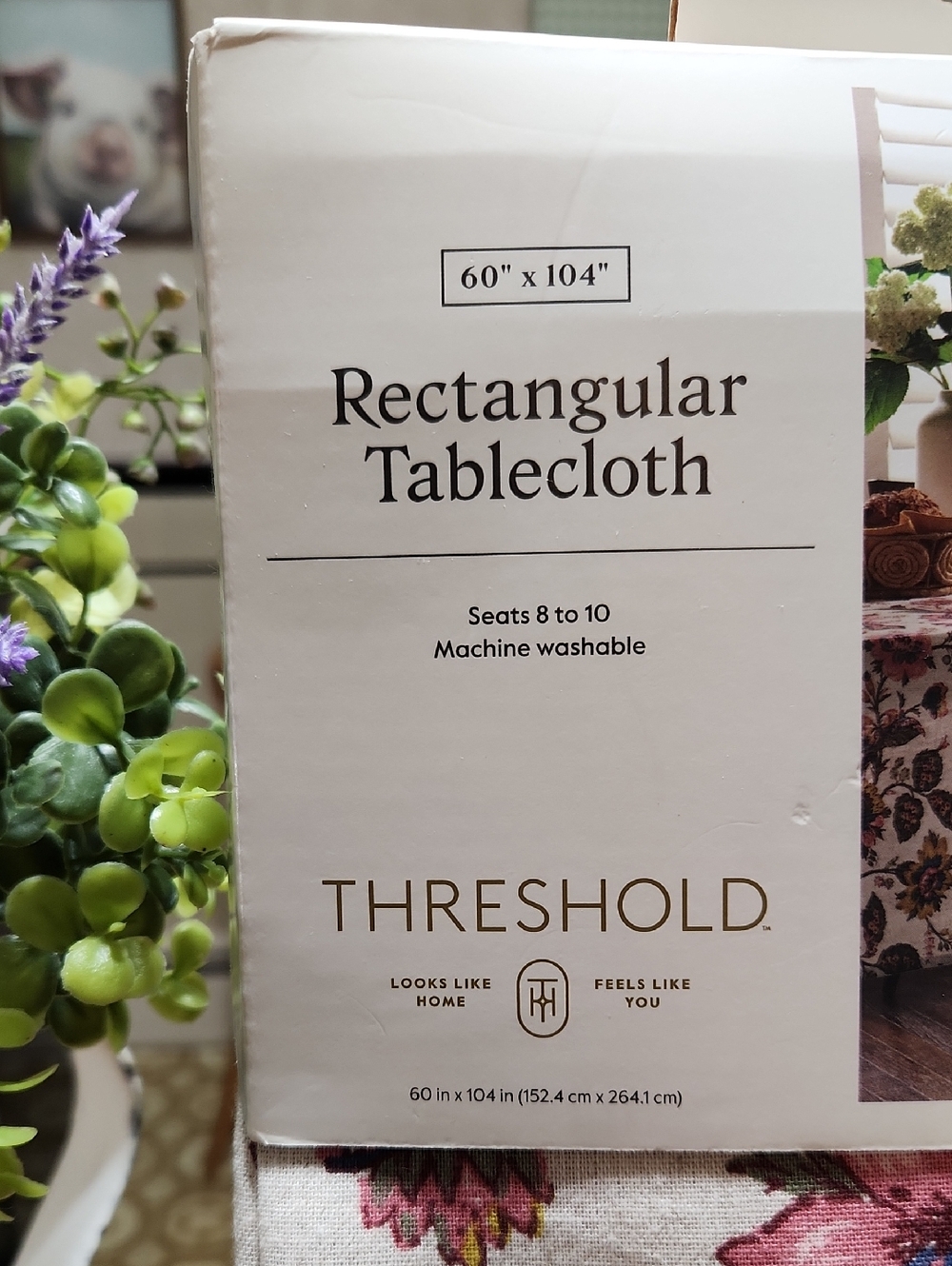 THRESHOLD rectangular tablecloth - Picture 3 of 12